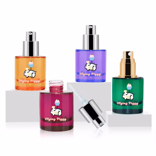 Conteneur vide de luxe pour soins de la peau, 30 50 80G 40 100 120 Ml, pompe à Lotion, pot de crème, vaporisateur en verre personnalisé, emballage de bouteille cosmétique