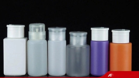 Bouteilles en plastique blanc PP/PE/PETG (WDC10) pour récipient cosmétique